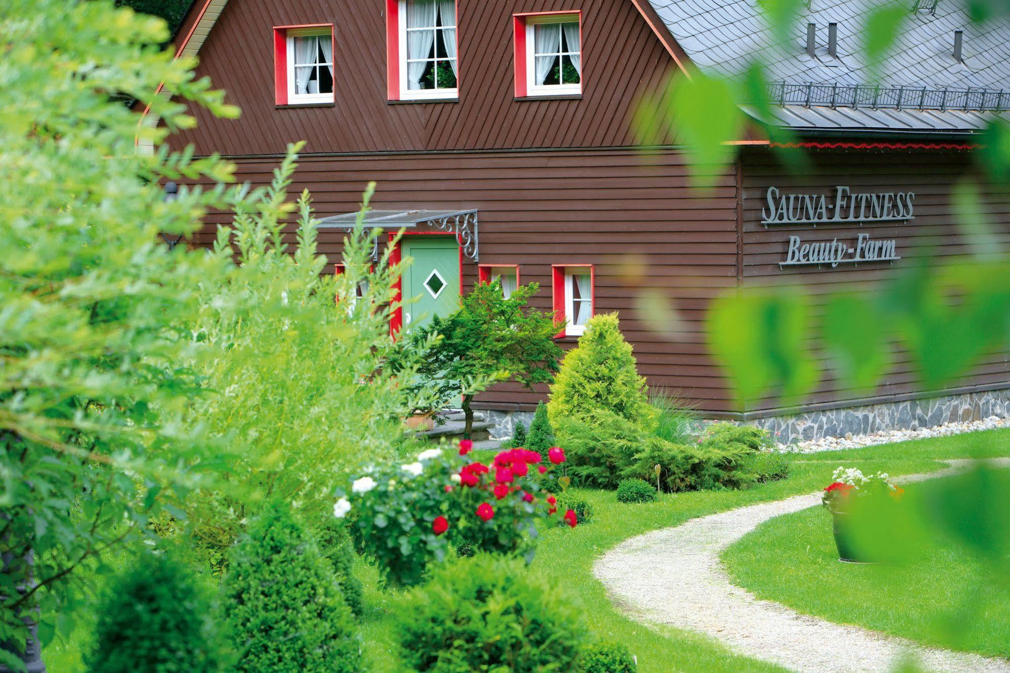 Das Jagdhaus Waldidyll Erzgebirge Hartenstein  Eksteriør billede
